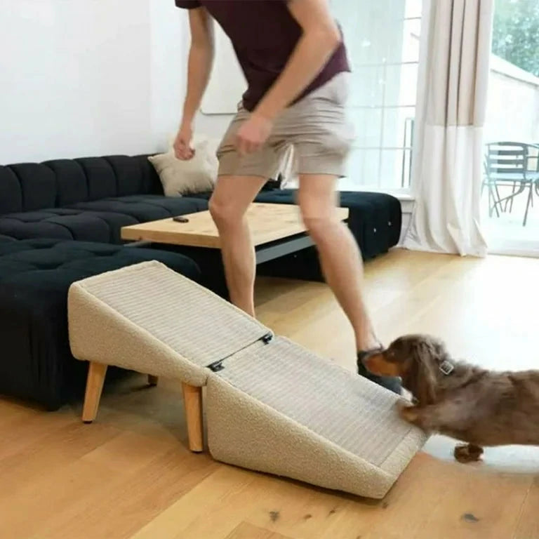 Foldable & Portable Dog Ramp & Step Stool