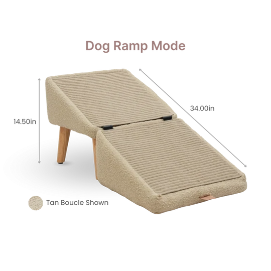 Foldable & Portable Dog Ramp & Step Stool