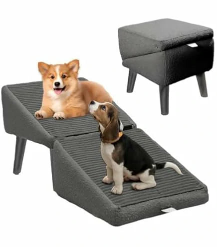 Foldable & Portable Dog Ramp & Step Stool
