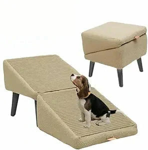 Foldable & Portable Dog Ramp & Step Stool