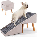 Foldable 4-Step Dog Stairs & Ramp for Couch and Bed