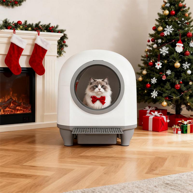 Smart Self-Cleaning Cat Litter Box — Safe, Quiet & App-Controlled