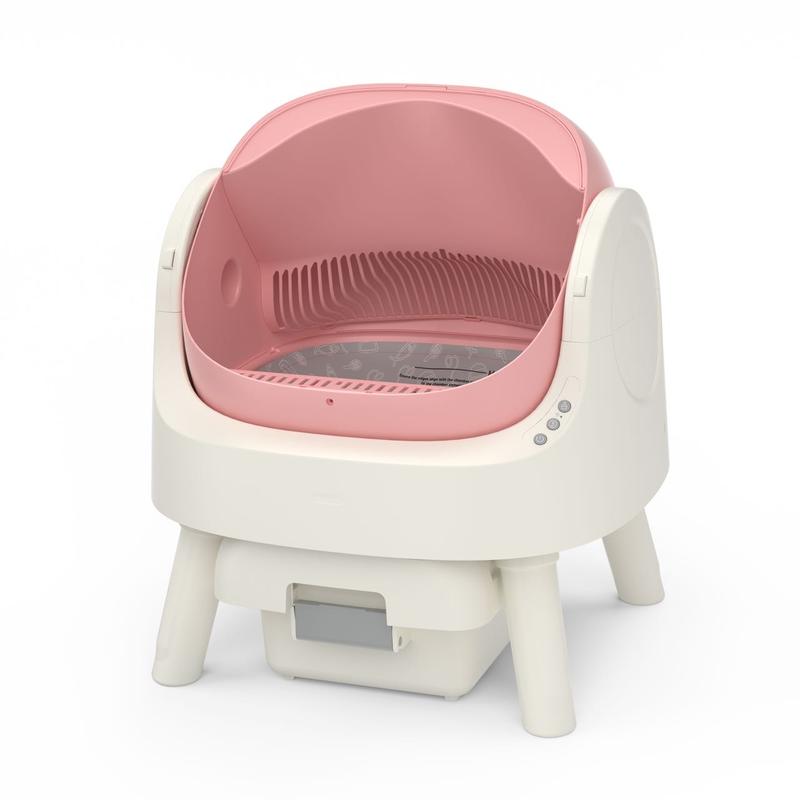 Self-Cleaning Open-Top Cat Litter Box — Easy, Clean, and Stress-Free Pet Care